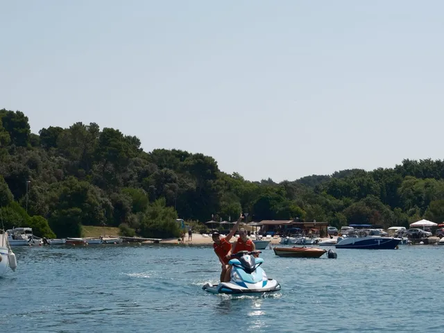 Equipment ready at marina