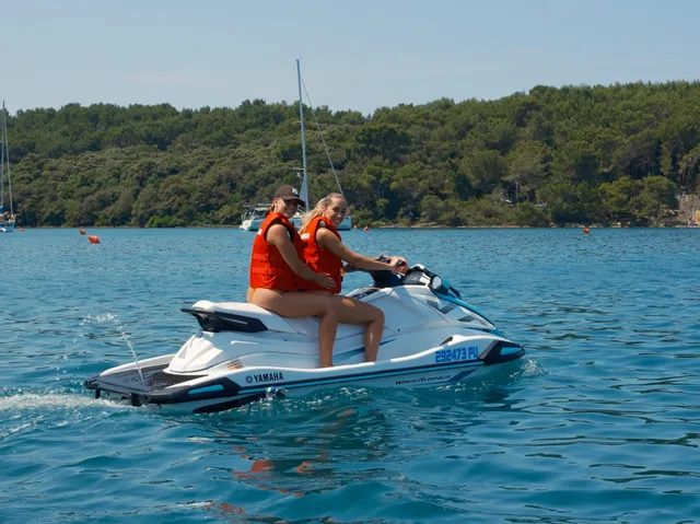Couple in a quiet bay